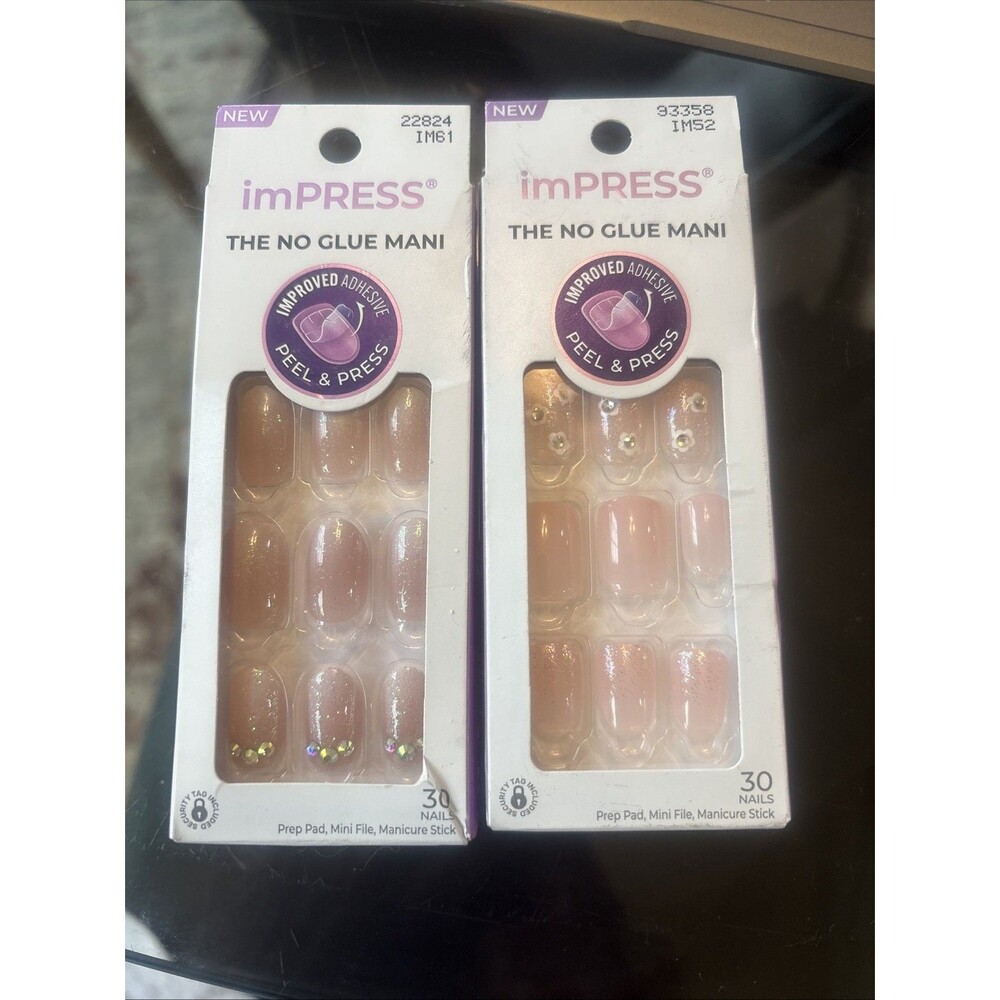 NEW Impress Press On Nails 2 Sets: Even Better & The Beginning